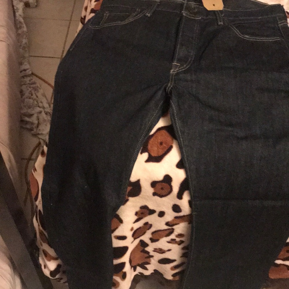 Brand new 501 original Levi’s 34by30 navy blue